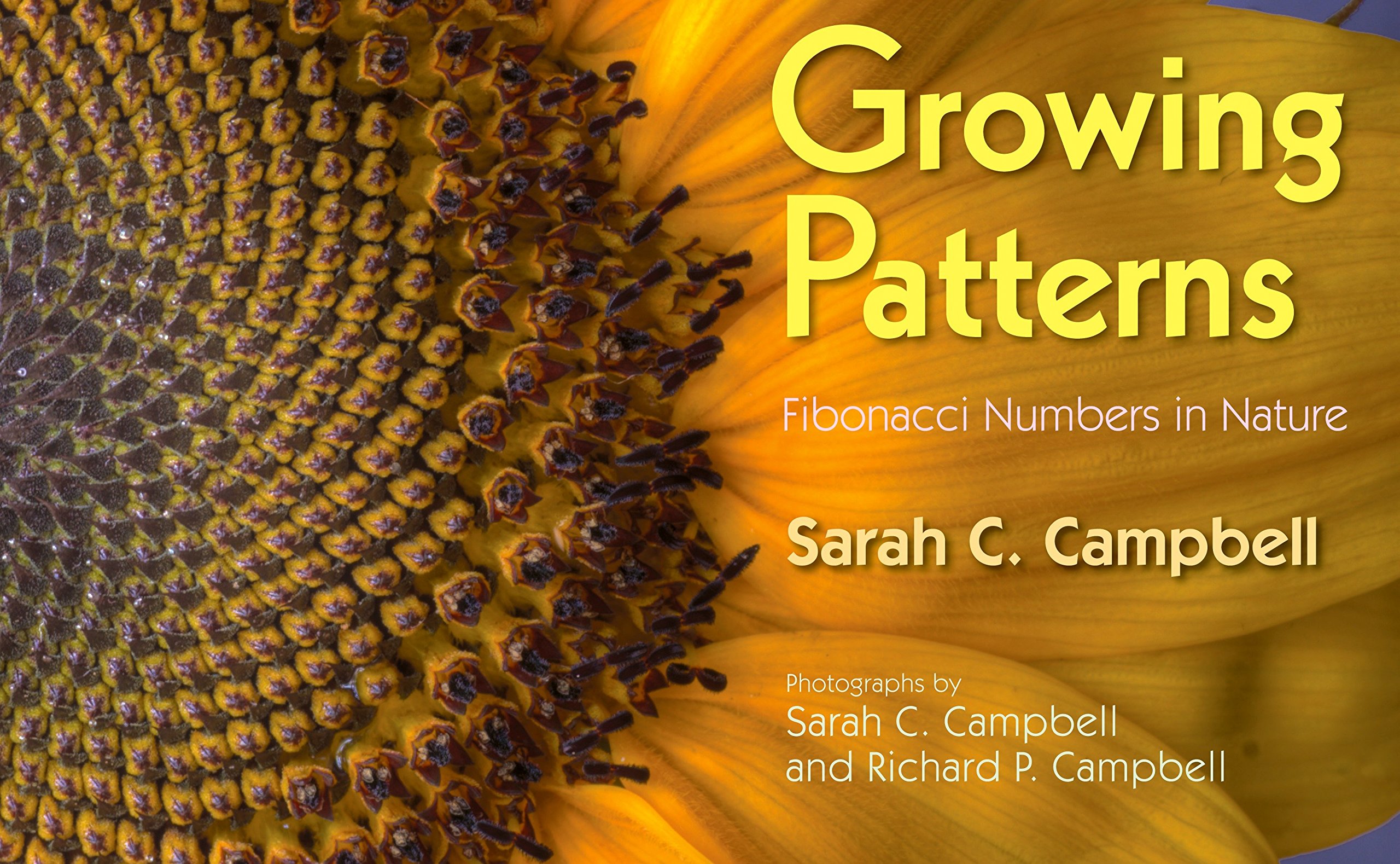 Growing Patterns Fibonacci Numbers In Nature Amazon Co Uk Sarah C Campbell Books