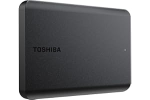 HD Externo Toshiba 1TB Canvio Basics Preto HDTB510XK3AA