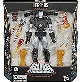 Marvel Hasbro Legends Series 6-inch Collectible Action Figure Deluxe War Machine Toy, Premium Design and 8 Accessories