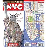 StreetSmart NYC Map Midtown Edition by Van Dam-Laminated pocket city street map of Manhattan w/ all attractions, museums, sig