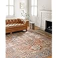 Loloi II Loren Terracotta/Sky 7'-6" x 9'-6" Area Rug