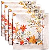 Maison d' Hermine Napkins 20"x20" 100% Cotton Decorative Washable Table Cloth Napkin for Gifts, Kitchen, Party, Wedding, Rest