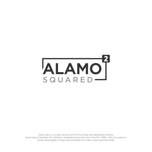 Alamo Squared Logo Design Design by assiktype