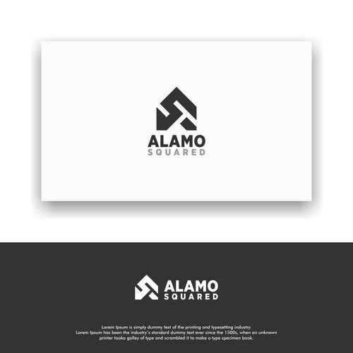 Alamo Squared Logo Design Design by assiktype