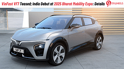 VinFast VF7 Teased; India Debut at 2025 Bharat Mobility Expo: Details