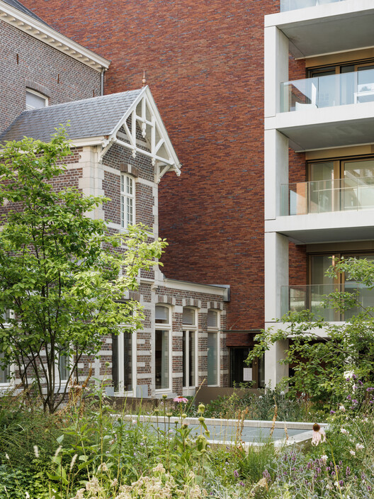 The Ursuline Convent / a2o architecten - Exterior Photography, Windows, Brick, Facade