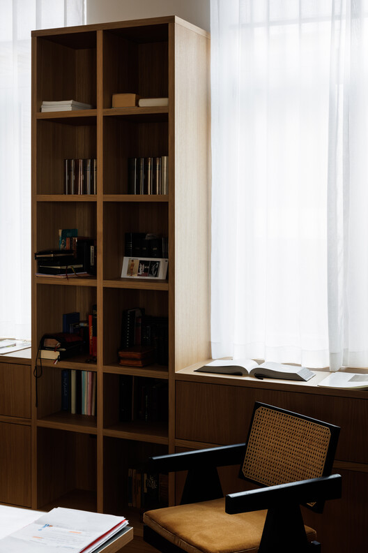 The Ursuline Convent / a2o architecten - Interior Photography, Closet, Shelving, Table, Windows