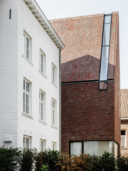 The Ursuline Convent / a2o architecten - Exterior Photography, Windows, Brick, Facade