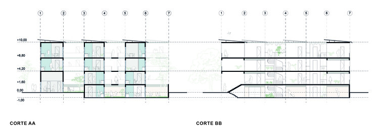 Gávea Arquitetos, Diego Portas e Matteria propõem novo modelo de HIS no Programa +Lapena Habitar - Imagem 20 de 24