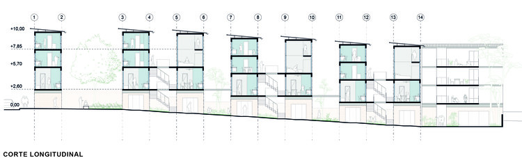 Gávea Arquitetos, Diego Portas e Matteria propõem novo modelo de HIS no Programa +Lapena Habitar - Imagem 21 de 24