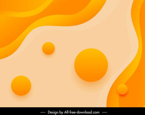 abstract background template modern curves circles shapes