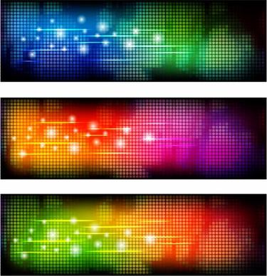 Abstract colorful banner