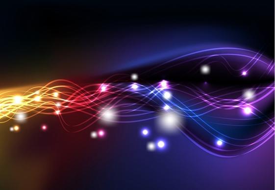 abstract glowing background