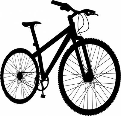 Bicycle silhouette