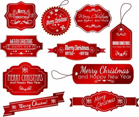 Christmas Labels