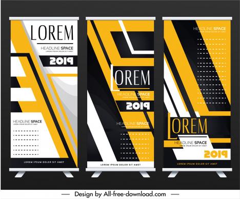 leaflet templates modern technology decor