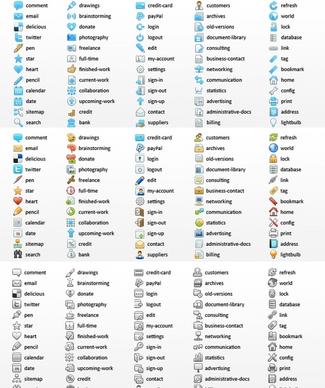 PC Pixel Icon Pack icons pack