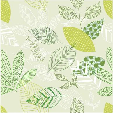 Seamless Leaf Pattern