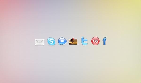 Social Networking Set icons pack