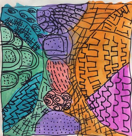 1st Grade Zentangles - Miss Ryan's Art Room