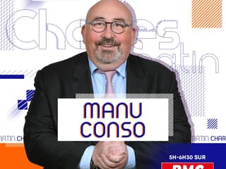 De l’info, du Sport, de l’humour et de la bonne humeur… Cette année, Charles Magnien, vous accompagnent de 5h à 6h30 lavec sa bande : Géraldine de Mori, Emmanuel Lechypre Alexandre Biggerstaff, Anthony Morel. Parmi les nouveautés une première version de RMC s'engage avec vous et l'équipe de Amélie Rosique, une histoire PJ chaque jour et les indiscrets de la rédaction, sans oublier les chroniques humour d'Arnaud Demanche.