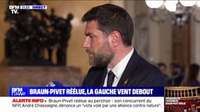 Yaël Braun-Pivet réélue à la présidence de l’Assemblée: "Il s'agissait de tenir (nos) engagements vis-à-vis de nos électeurs et faire barrage à LFI et ses alliés", explique Vincent Jeanbrun (Droite républicaine)