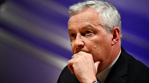 Le ministre démissionnaire de l'Economie et des Finances Bruno Le Maire, le 20 juin 2024 à Paris