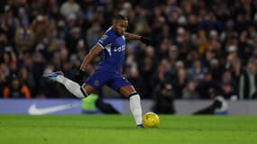 Christopher Nkunku, à Londres le 19 décembre 2023