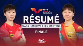 Résumé : une finale 100% chinoise tendue jusqu'au bout... mais qui a triomphé entre Wang et Chen ? (Finals Fukuoka)