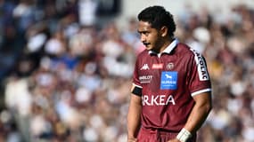 Yoram Moefana avec l'Union Bordeaux-Bègles en Top 14, le 12 octobre 2024