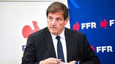 Le président de la FFR Florian Grill