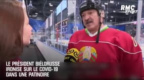 Le président biélorusse ironise sur le Covid-19 dans une patinoire