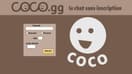 Le site de tchat Coco.gg avant sa fermeture en juin 2025