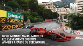 GP de Monaco, March Madness ... Les événements annulés à cause du coronavirus