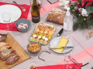 Simulation d'un repas de Noël sur BFMTV en période de Covid