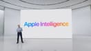 Craig Federighi présente Apple Intelligence lors de la keynote d'introduction de la WWDC 2024