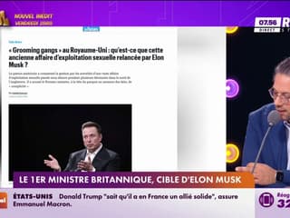 Le Premier ministre britannique cible d'Elon Musk