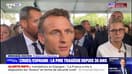 "Un message de solidarité": Emmanuel Macron s'exprime sur les crues meurtrières en Espagne