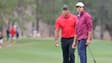 Tiger Woods et son fils Charlie lors du PNC Championship, le 17 décembre 2023