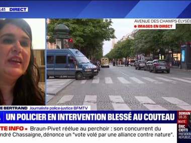 Policier blessé à Paris: ce que l'on sait de l'assaillant 