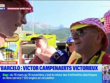 Barcelonnette: Daniel, cycliste amateur grimpe les cols du Tour avec un vélo électrique