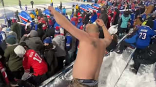 Buffalo im Schnee-Chaos: Bills-Fans feiern vor NFL-Spiel gegen 49ers