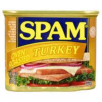 Spam Oven Roasted Turkey Canned Meat, 12 oz