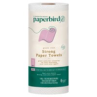 Paperbird Giant Roll Strong Paper Towels, 110 2-ply sheets per roll, 1 count