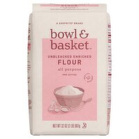 Bowl & Basket Pre-Sifted Unbleached Enriched All Purpose Flour, 32 oz