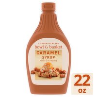 Bowl & Basket Caramel Syrup, 22 oz