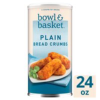 Bowl & Basket Plain Bread Crumbs, 24 oz