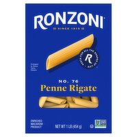 Ronzoni Penne Rigate No. 76 Pasta, 1 lb