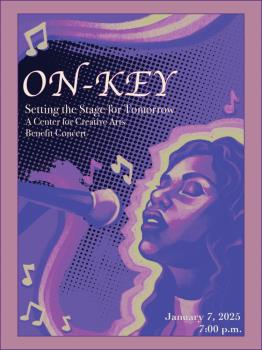 CCA Presents On Key: Setting The Stage For Tomorrow Vocal Benefit Concert Tuesday