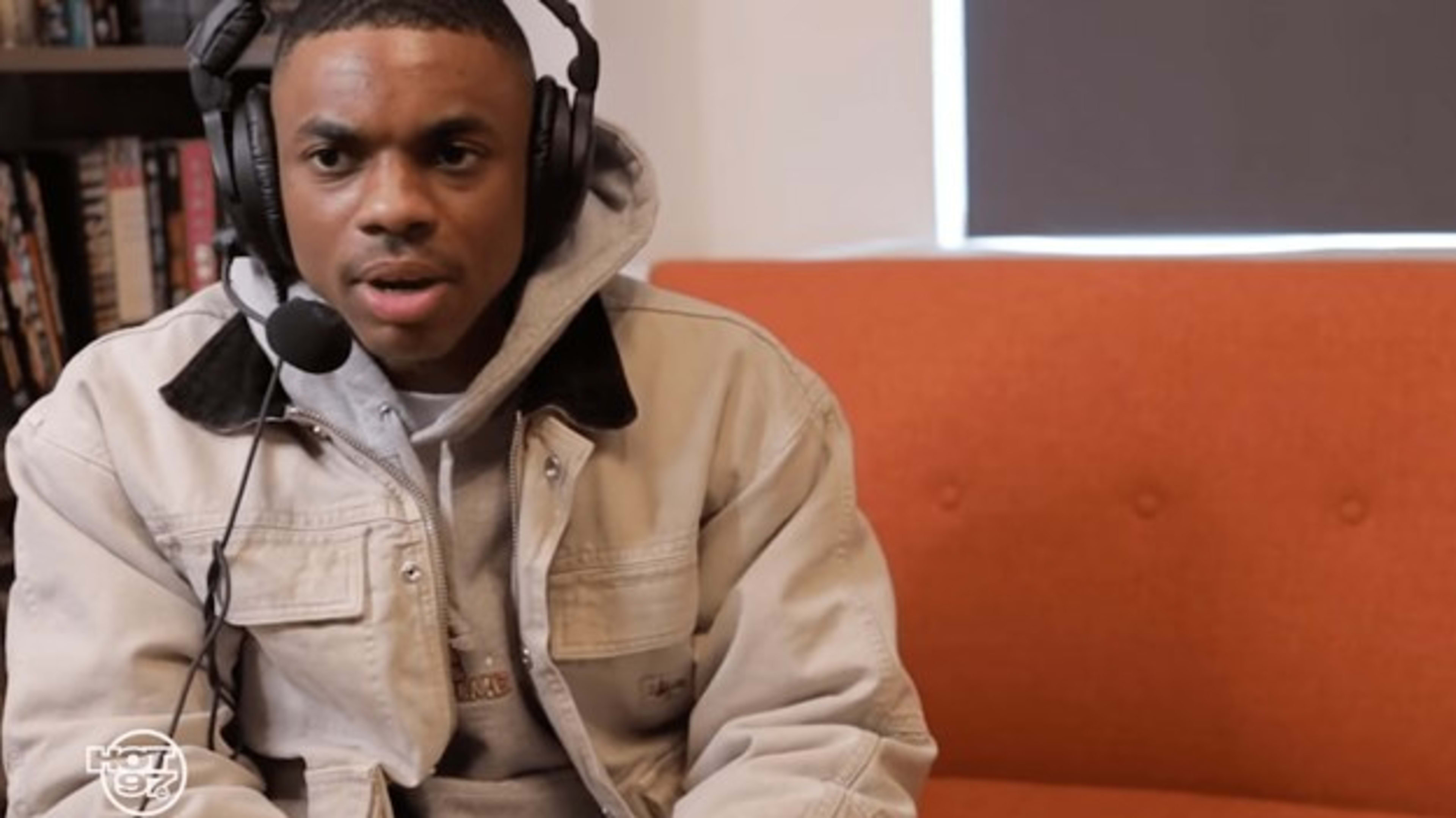 Vince Staples speaks to Peter Rosenberg on Hot 97